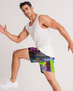 GALAXY GEO URBAN Men's Jogger Shorts