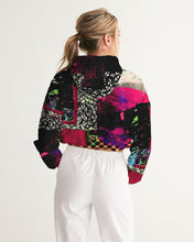 Load image into Gallery viewer, Static Electricity Women&#39;s Cropped Windbreaker
