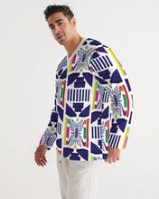 Load image into Gallery viewer, 3D Jeweled Flag Men&#39;s Long Sleeve Sports Jersey
