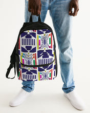 Load image into Gallery viewer, 3D Jeweled Flag Small Canvas Backpack
