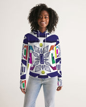 Load image into Gallery viewer, 3D Jeweled Flag Women&#39;s Hoodie
