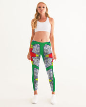 Load image into Gallery viewer, FUNKARA POLYGON CLOTH 1 Women&#39;s Yoga Pants
