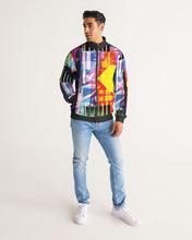 Load image into Gallery viewer, urbanAZTEC Men&#39;s Stripe-Sleeve Track Jacket
