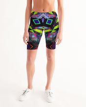 Load image into Gallery viewer, GALAXY GEO URBAN Women&#39;s Mid-Rise Bike Shorts
