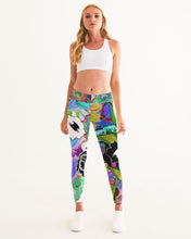 Load image into Gallery viewer, whole LOTTA flowers DOUBLE TAKE Women&#39;s Yoga Pants
