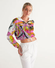Load image into Gallery viewer, POUR PARTY Women&#39;s Cropped Windbreaker
