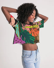 Load image into Gallery viewer, MONSTERA Women&#39;s Lounge Cropped Tee
