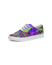 Load image into Gallery viewer, PURPLE-ATED FUNKARA Women&#39;s Lace Up Canvas Shoe
