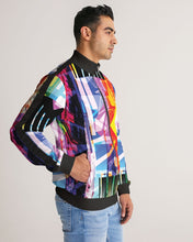 Load image into Gallery viewer, urbanAZTEC Men&#39;s Stripe-Sleeve Track Jacket
