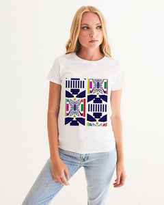 3D Jeweled Flag Women's Graphic Tee
