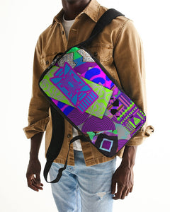 PURPLE-ATED FUNKARA Slim Tech Backpack
