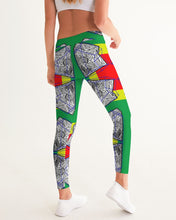 Load image into Gallery viewer, FUNKARA POLYGON CLOTH 1 Women&#39;s Yoga Pants
