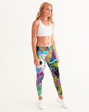 Load image into Gallery viewer, whole LOTTA flowers DOUBLE TAKE Women&#39;s Yoga Pants
