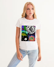 Load image into Gallery viewer, whole LOTTA flowers DOUBLE TAKE Women&#39;s Graphic Tee
