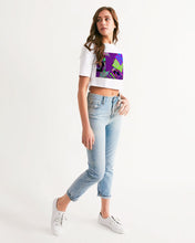 Load image into Gallery viewer, PURPLE-ATED FUNKARA Women&#39;s Cropped Tee

