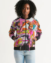 Load image into Gallery viewer, POUR PARTY Women&#39;s Bomber Jacket
