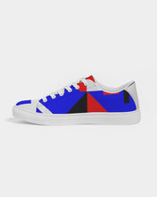 Load image into Gallery viewer, 80s Diamond half Men&#39;s Faux-Leather Sneaker
