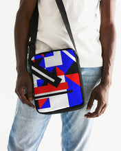 Load image into Gallery viewer, 80s Diamond half Messenger Pouch
