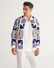 Load image into Gallery viewer, 3D Jeweled Flag Men&#39;s Track Jacket
