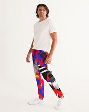 Load image into Gallery viewer, 80s Diamond Primary Paint Swipe Men&#39;s Joggers
