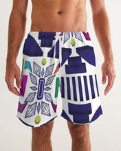 Load image into Gallery viewer, 3D Jeweled Flag Men&#39;s Swim Trunk
