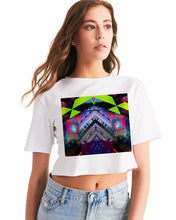 Load image into Gallery viewer, GALAXY GEO URBAN Women&#39;s Cropped Tee
