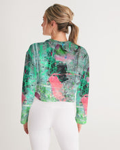 Load image into Gallery viewer, painters table 2 Women&#39;s Cropped Sweatshirt
