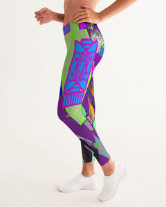 PURPLE-ATED FUNKARA Women's Yoga Pants