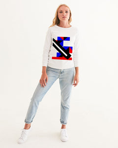 80s Diamond half Women's Graphic Sweatshirt