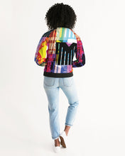 Load image into Gallery viewer, urbanAZTEC Women&#39;s Bomber Jacket
