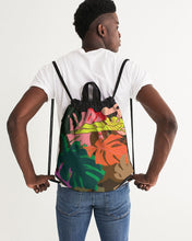 Load image into Gallery viewer, MONSTERA Canvas Drawstring Bag
