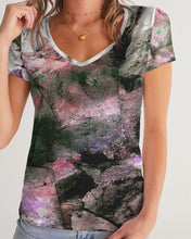 Load image into Gallery viewer, Chalkwater Crush Women&#39;s V-Neck Tee
