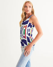 Load image into Gallery viewer, 3D Jeweled Flag Women&#39;s Tank
