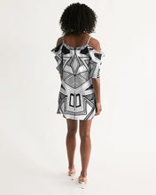 Load image into Gallery viewer, Craglines Shift Women&#39;s Open Shoulder A-Line Dress
