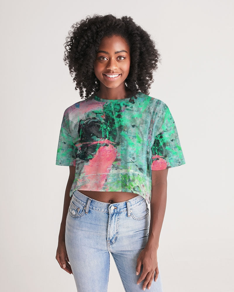 painters table 2 Women's Lounge Cropped Tee