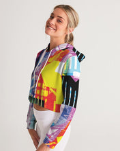 Load image into Gallery viewer, urbanAZTEC Women&#39;s Cropped Hoodie
