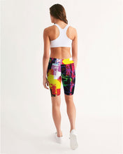 Load image into Gallery viewer, urbanAZTEC Women&#39;s Mid-Rise Bike Shorts
