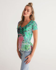painters table 2 Women's V-Neck Tee