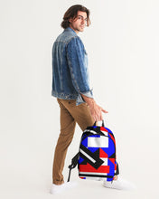 Load image into Gallery viewer, 80s Diamond half Large Backpack
