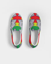 Load image into Gallery viewer, FUNKARA POLYGON CLOTH 1 Women&#39;s Slip-On Canvas Shoe
