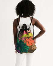 Load image into Gallery viewer, MONSTERA Canvas Drawstring Bag
