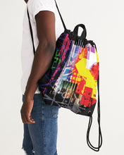 Load image into Gallery viewer, urbanAZTEC Canvas Drawstring Bag

