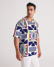 Load image into Gallery viewer, 3D Jeweled Flag Men&#39;s Premium Heavyweight Tee
