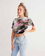 Load image into Gallery viewer, Chalkwater Crush Women&#39;s Twist-Front Cropped Tee

