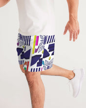 Load image into Gallery viewer, 3D Jeweled Flag Men&#39;s Jogger Shorts
