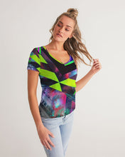 Load image into Gallery viewer, GALAXY GEO URBAN Women&#39;s V-Neck Tee
