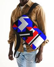 Load image into Gallery viewer, 80s Diamond half Slim Tech Backpack
