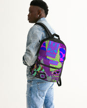 Load image into Gallery viewer, PURPLE-ATED FUNKARA Small Canvas Backpack
