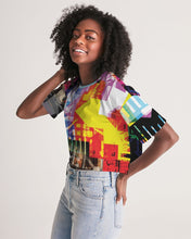 Load image into Gallery viewer, urbanAZTEC Women&#39;s Lounge Cropped Tee
