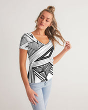 Load image into Gallery viewer, Craglines Shift Women&#39;s V-Neck Tee
